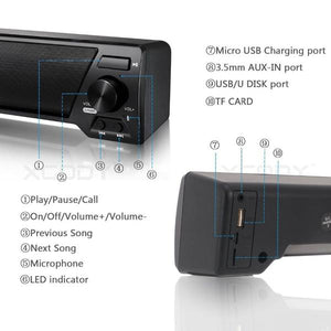 XGODY LP09 Bluetooth 10W Home Soundbar Speaker